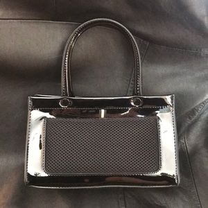 Black mini purse